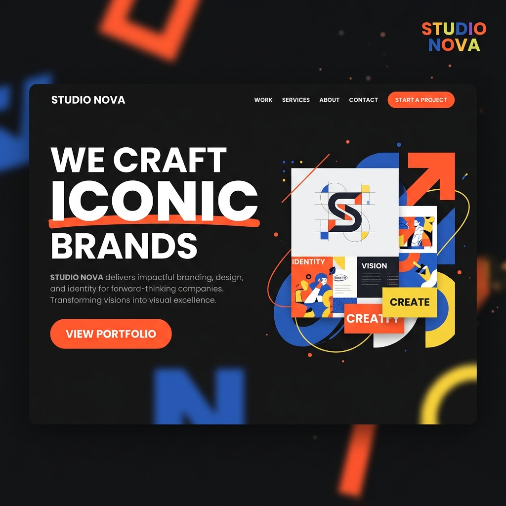 Branding Portfolio Mockup
